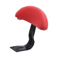 Magideal - Asiento De Bicicleta Transpirable Fácil De Instalar Respaldo De Seguridad Asiento Trasero De Bicicleta Cojín De Respaldo Para Motocicleta Niños , Rojo