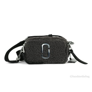 Cartera Marc Jacobs Bolso Snapshot De Cuero Gris