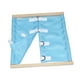 thumbnail image 1 of Montessori Ropa De Ropa Herramienta De Capacitación De Juguetes Aprendizaje Educativo Para Ni?os Peque?os Hebilla De Seguridad Azul, 1 of 5