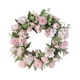 thumbnail image 2 of Guirnalda De Guirnaldas Artificiales Guirnalda Floral De La Puerta Delantera Para Bodas Fuera Del Porche Rosa, 2 of 5