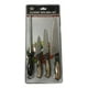 thumbnail image 2 of Juego De Cuchillos De Acero Inoxidable 4 Pcs Color Negro, 2 of 3