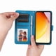 thumbnail image 2 of Funda tipo cartera FOXDOCK para Vivo V25E 4G , diseño girasol en relieve, cuero PU, cierre magnético, soporte y tarjetero, 2 of 5