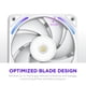 thumbnail image 4 of Ventilador NZXT F360X Performance de marco único 3X 120 mm PWM RGB, 4 of 9