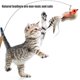 thumbnail image 2 of Juguete para gato CATENEED recargas de plumas forma de pájaro 22 cm – pack de 5, 2 of 6