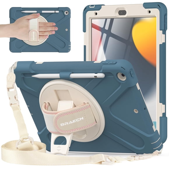 Funda BraencStock para Apple iPad de 9ª, 8ª y 7ª generación de 10,2 pulgadas