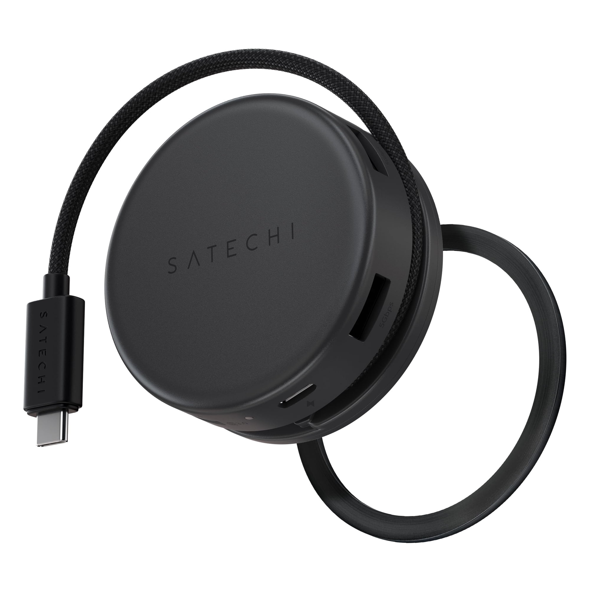 Hub Usb-c Satechi Onthego 7 En 1 100 W Pd Hdmi 4k