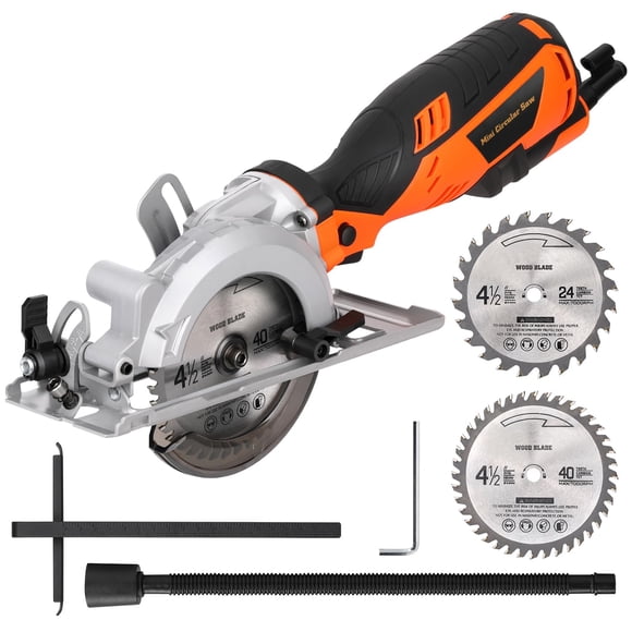 Sierra Circular Eléctrica Extbtfor 5.8A 3500RPM Corte de 11 cm