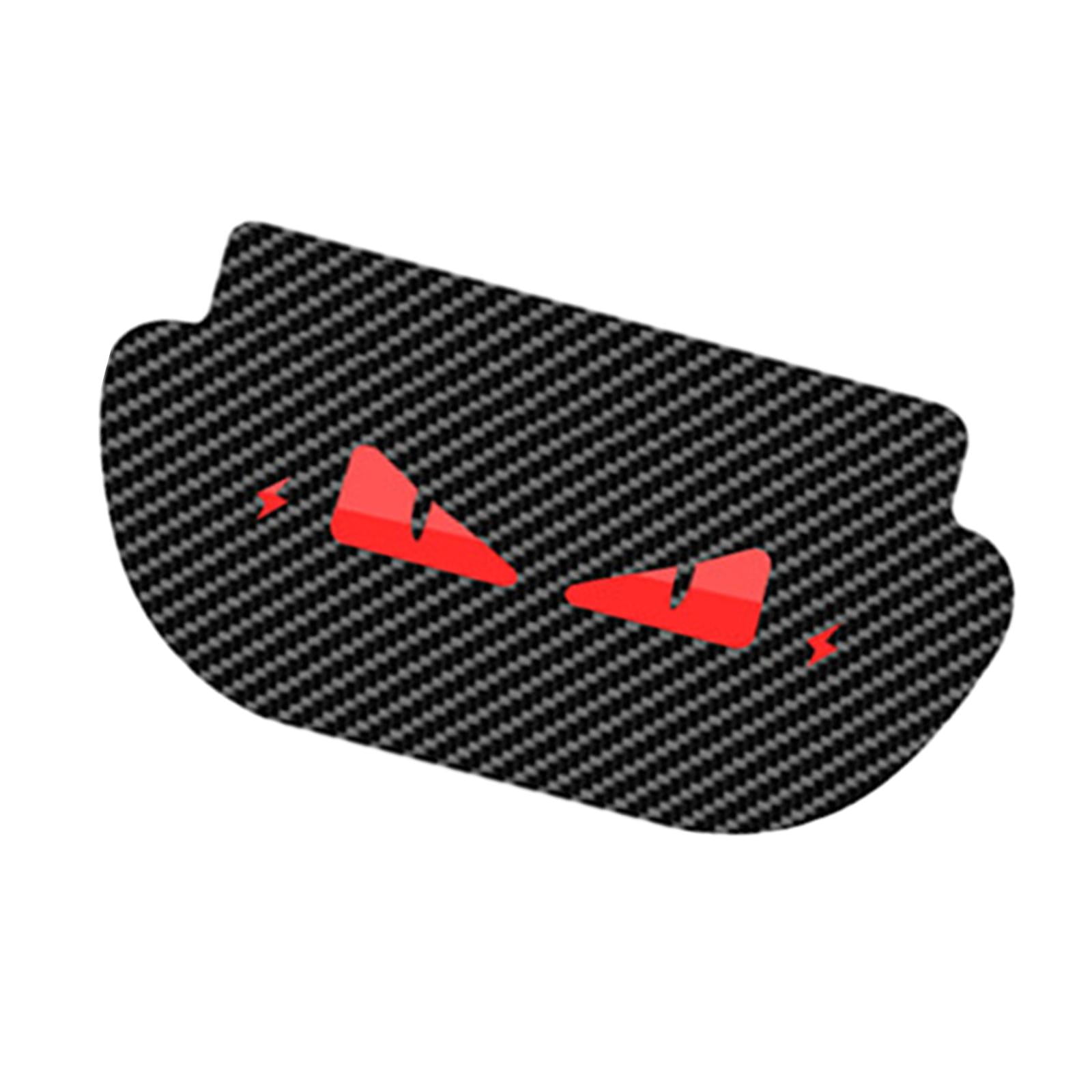 Ioensy - Pegatina De Luz De Freno Alta, Pegatinas De Luz Trasera De Pvc Para Piezas De Vehículos Tesla, Estilo D