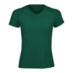Andesland - Polera Dry Fit Manga Corta Deportiva Cuello V Mujer