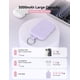 thumbnail image 3 of Cargador portátil RORRY CharmGo de 5000 mAh con llavero, morado, 3 of 7