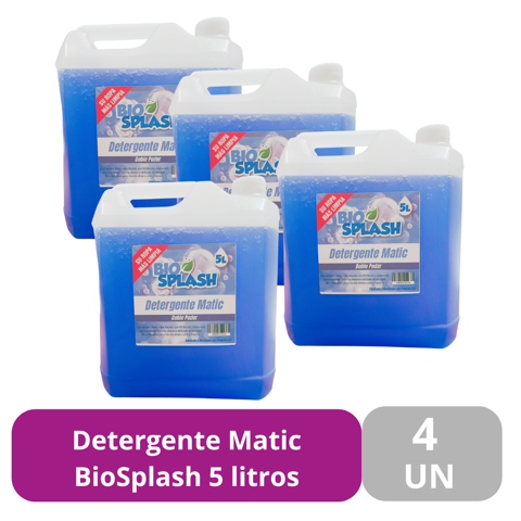 Vista Capital - Detergente Matic Biosplash 5 Litros 4