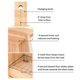 thumbnail image 4 of Casa para pájaros WHITEHORSE de cedro premium con diseño resistente a la intemperie, 4 of 7