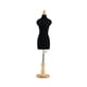 thumbnail image 4 of Maniquí de muñeca, soporte para Torso, soporte de exhibición para vestido de muñeca, diseño de ropa, maniquí de costura en miniatura para decoración , Base redonda Base redonda de 33 cm., 4 of 5