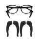thumbnail image 1 of Ganchos para orejas de gafas SPORTS WORLD VISION 2 unidades negro, 1 of 7