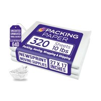 Purple Papers - Papel De Embalaje, Papeles Morados, Blanco, 320 Hojas, 45-48 G/M²