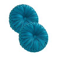 Imac Hogar - Pack De 2 Cojines Decorativos Redondo Elegante Y Sofisticado