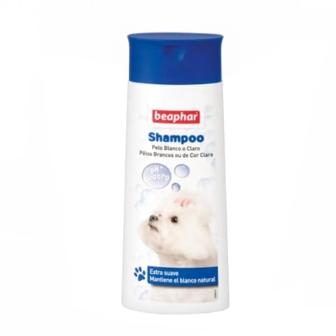 Beaphar - Shampoo Pelo Blanco O Claro - Frasco X 250 Ml