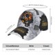 thumbnail image 3 of Gorra YAJIXAZ de béisbol con impresión 3D y cierre snapback ajustable, 3 of 7