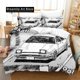 thumbnail image 1 of v533 Bed Sheets Fashion Initial D AE Bedding Set Boys Girls Twin Queen King Size Duvet Cover Pillowcase Bed boys Adult Bedroom 3-Piece Bedding Set (1 Duvet Cover + 2 Pillow Shams) Bed Sheets ju533, 1 of 5