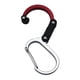 thumbnail image 2 of Mini Llavero Con Gancho De Clip Con Mosquetón Para Viajes, Equipaje, Perchero Peque?o Rojo, 2 of 5