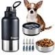 thumbnail image 1 of Botella de agua para perros Cibaabo 950 ml con 2 tazones aislados, 1 of 6