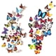 thumbnail image 1 of 80 pegatinas de mariposas para pared, decoración 3D para pared, extraíbles, para el hogar, habitación infantil y dormitorio., 1 of 7