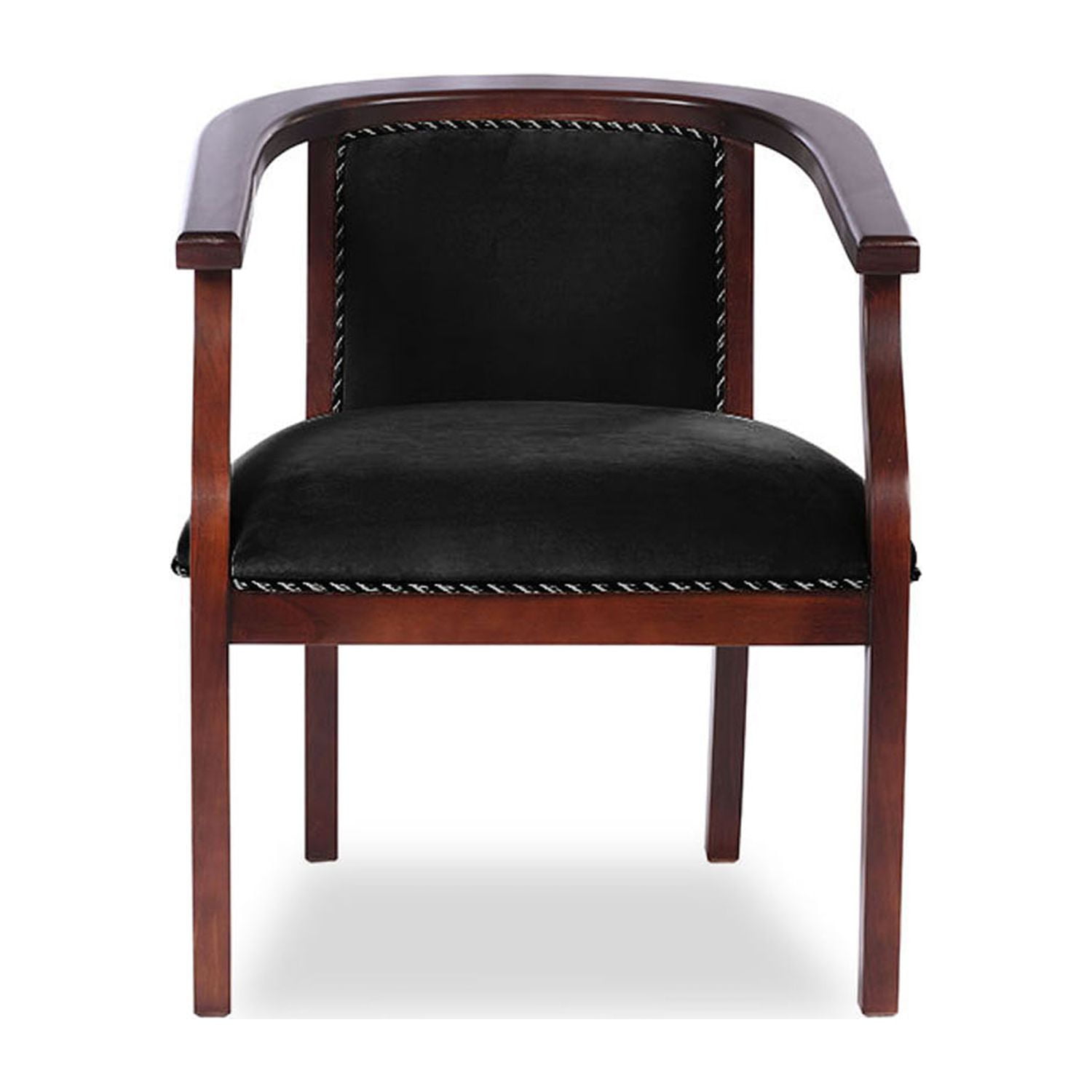 Latam Home - Sitial Stuttgart Tela Velvet Negro