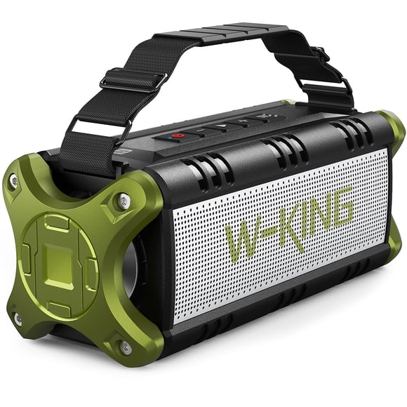Altavoz Bluetooth W-KING 50W portátil IPX6 impermeable