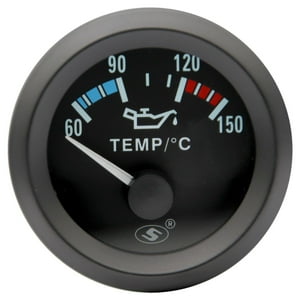 Route 5 - Marcador Temperatura Aceite Elec12V 52Mm 60120 Gcelsius Negro