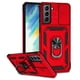 thumbnail image 1 of Estuche GANGXUN para Samsung Galaxy S21 FE, soporte giratorio 360°, estilo mecánico y magnético, 1 of 5