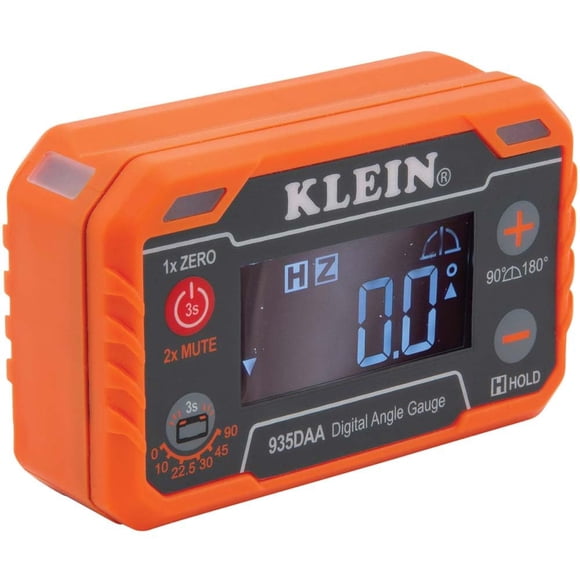 Medidor electrónico digital de nivel y ángulo Klein Tools 935DAA