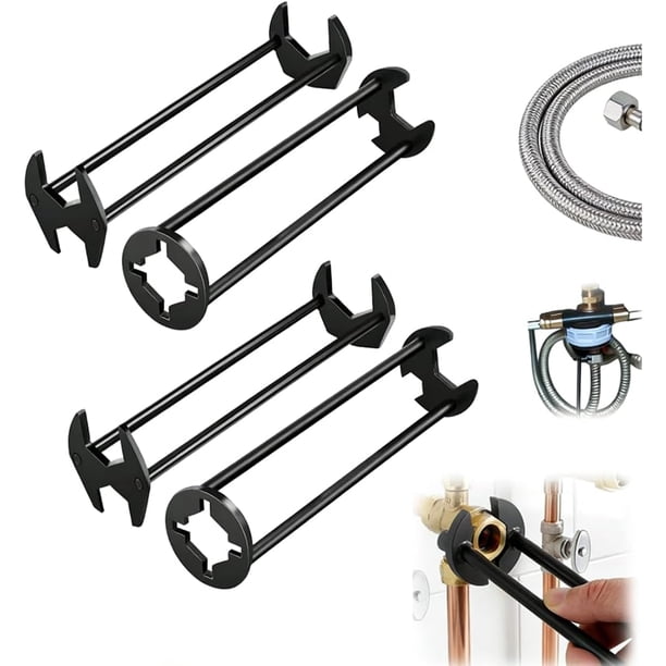 Llave fontanería 2 uds espacios estrechos instalación grifo cocina baño