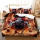 thumbnail image 1 of Dead-pool 3 PCS Comforter Set with 2 Pillowcases,Deadpoo-l Bedding Set Sheet Set for Kids Adults,All Season Lightweight, 1 of 5