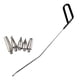 thumbnail image 4 of Kit de 6 varillas de reparación de abolladuras de acero inoxidable con 5 cabezales para eliminar abolladuras por granizo. Mano derecha, 4 of 5