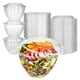 thumbnail image 1 of Cuencos de plástico Stock Your Home de 48 onzas con tapas (50 unidades), 1 of 7