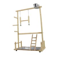 Ioensy - Parque Infantil Para Loros, Juguetes Para Masticar Pájaros De Pie Para Cacatúas, Tortolitos, Periquitos