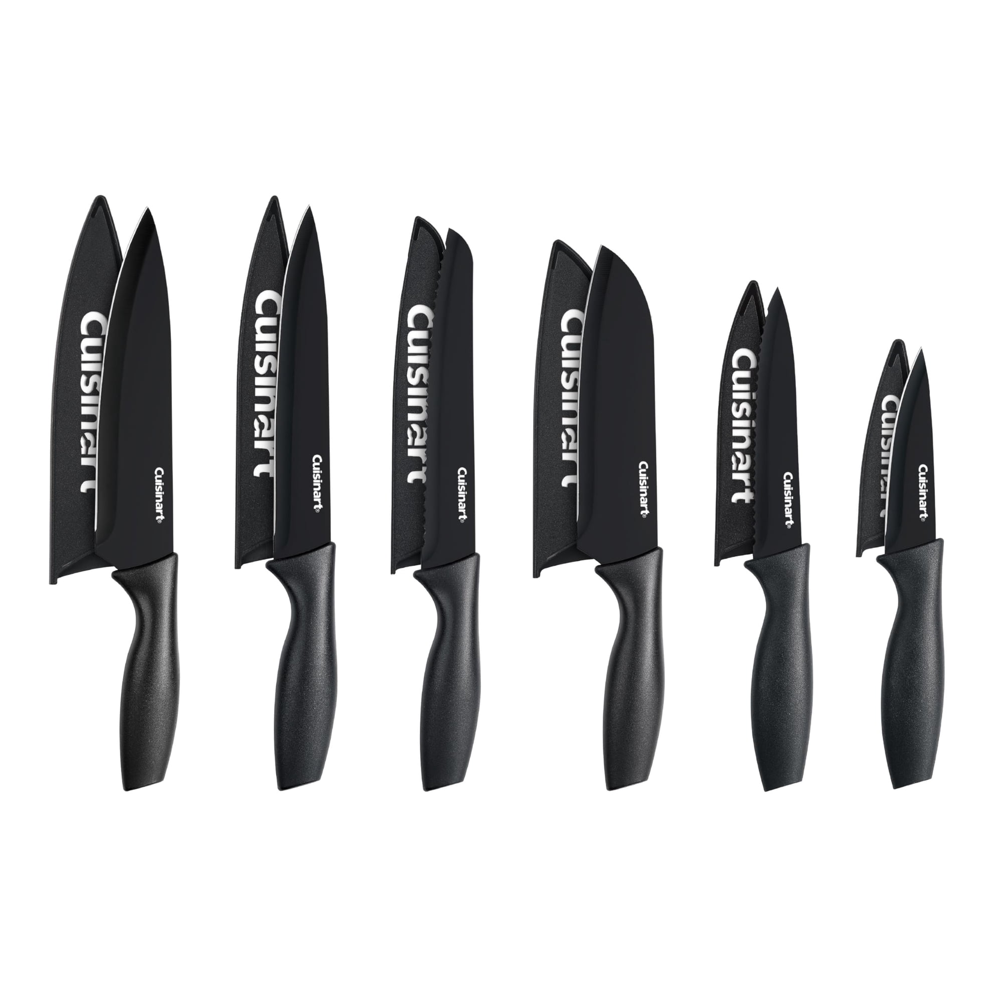 Juego De Cuchillos Cuisinart Advantage, 12 Piezas, Acero Inoxidable Con Revestimiento Cerámico