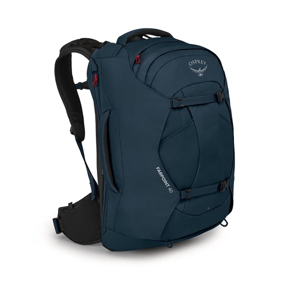 Mochila de viaje Osprey Farpoint 40L para hombre - Muted Space Blue