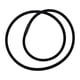 thumbnail image 4 of Cadena de cuerda de collar de caucho negro con cierre de cobre Resultados de la joyería 60cm, 4 of 5
