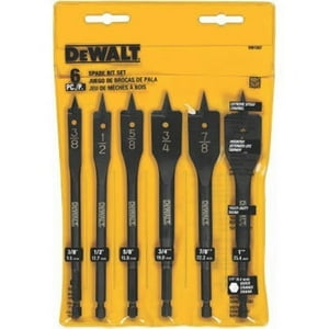 Juego De Brocas Tipo Pala Dewalt Dw1587, 6 Brocas, De 9,5 Mm A 25,4 Mm