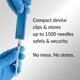 thumbnail image 2 of Contenedor de objetos punzocortantes Medicool 1500 agujas – Clip para jeringa, 2 of 6