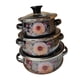 thumbnail image 3 of Juego De 3 Ollas Esmaltadas Para Cocinar, Ideal Para Restaurante, Hogar Y Regalo., 3 of 5
