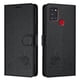 thumbnail image 1 of Funda tipo cartera FOXDOCK para Samsung Galaxy A21S con soporte, ranuras, RFID, diseño de gato, 1 of 5