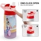 thumbnail image 4 of Pinkalicious y PeterrificBotella de Agua con Tapa Pop Top de Un Toque, Acero Inoxidable, a Prueba de Fugas, para Deportes, Botella Infantil rosa 12 oz, 4 of 6