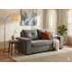 thumbnail image 1 of Sofa Praga 2 Cuerpos Felpa Gris, 1 of 3