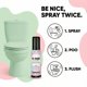 thumbnail image 2 of Desodorante de Área OOPSIE POOPSIE Lavanda Pack de 4 (60 ml), 2 of 7