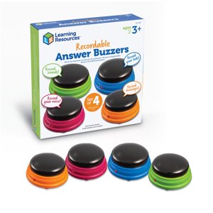 Answer Buzzers Learning Resources, Juego Grabable De 4