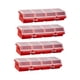 thumbnail image 3 of Organizador De Tornillos De 4 Piezas, Divisor Para Piezas Pequeñas, Pernos, Salas De Manualidades, Color Rojo, 3 of 3