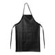 thumbnail image 5 of Delantal industrial de cuero PU, protección resistente al desgaste a prueba de aceite, delantal de trabajo impermeable para trabajo de laboratorio, Negro, 5 of 5