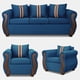 thumbnail image 2 of Juego De Living 3-1-1 BEGOÑA Azul, 2 of 8